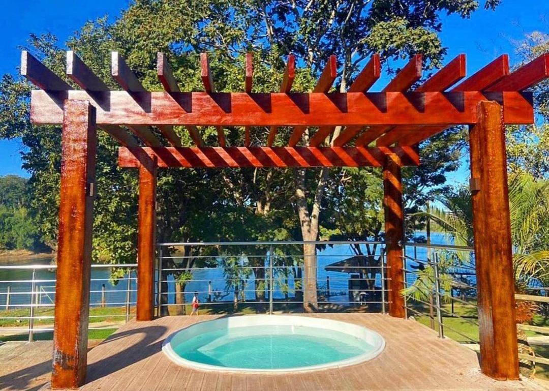 Flat Pontal Do Lago Калдас Новас Екстериор снимка